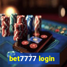 bet7777 login